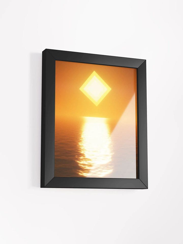 Framed Ocean Matte Poster product image (2)