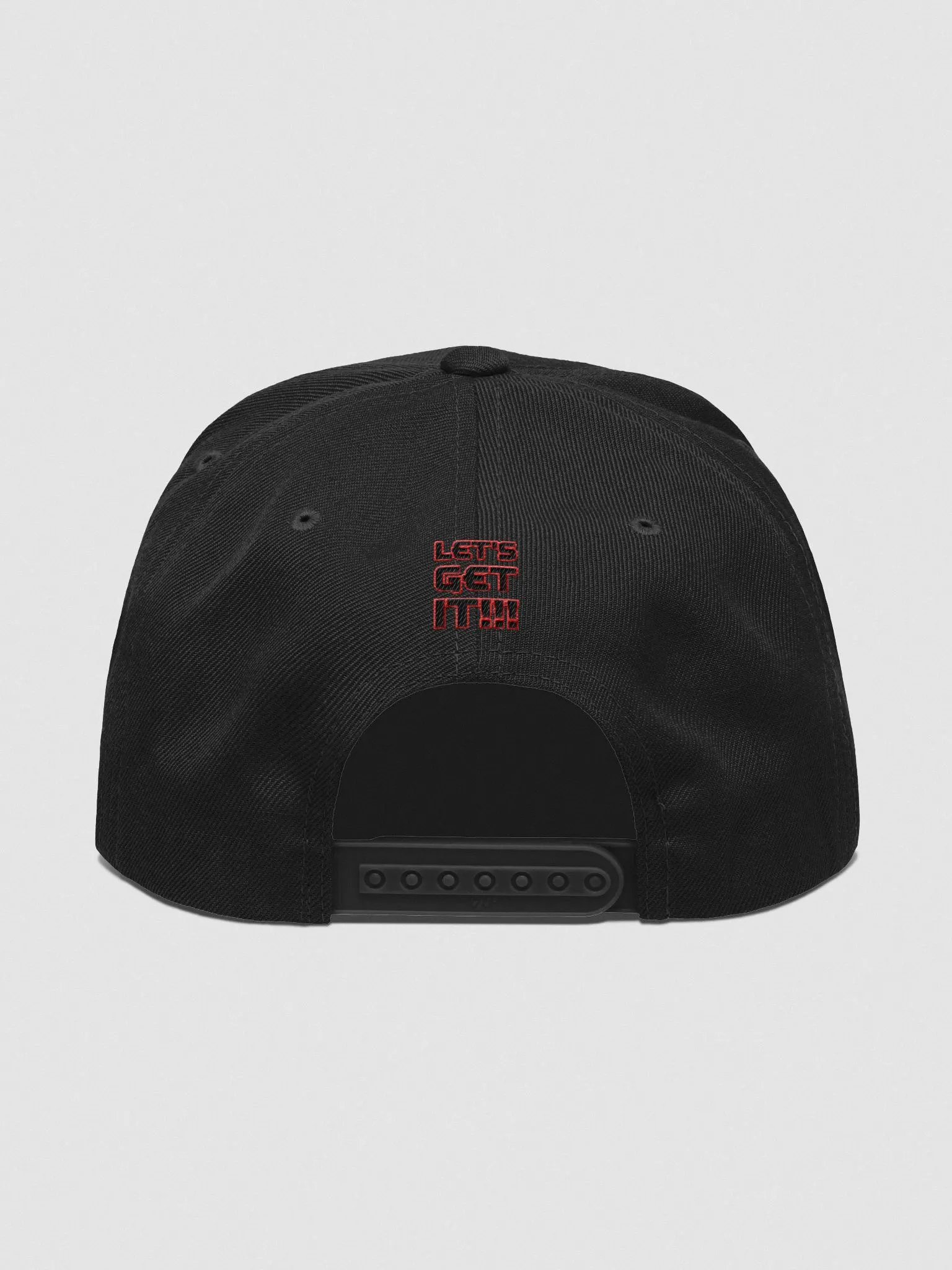 Iconic Black/Red Logo Snapback Cap product image (28)