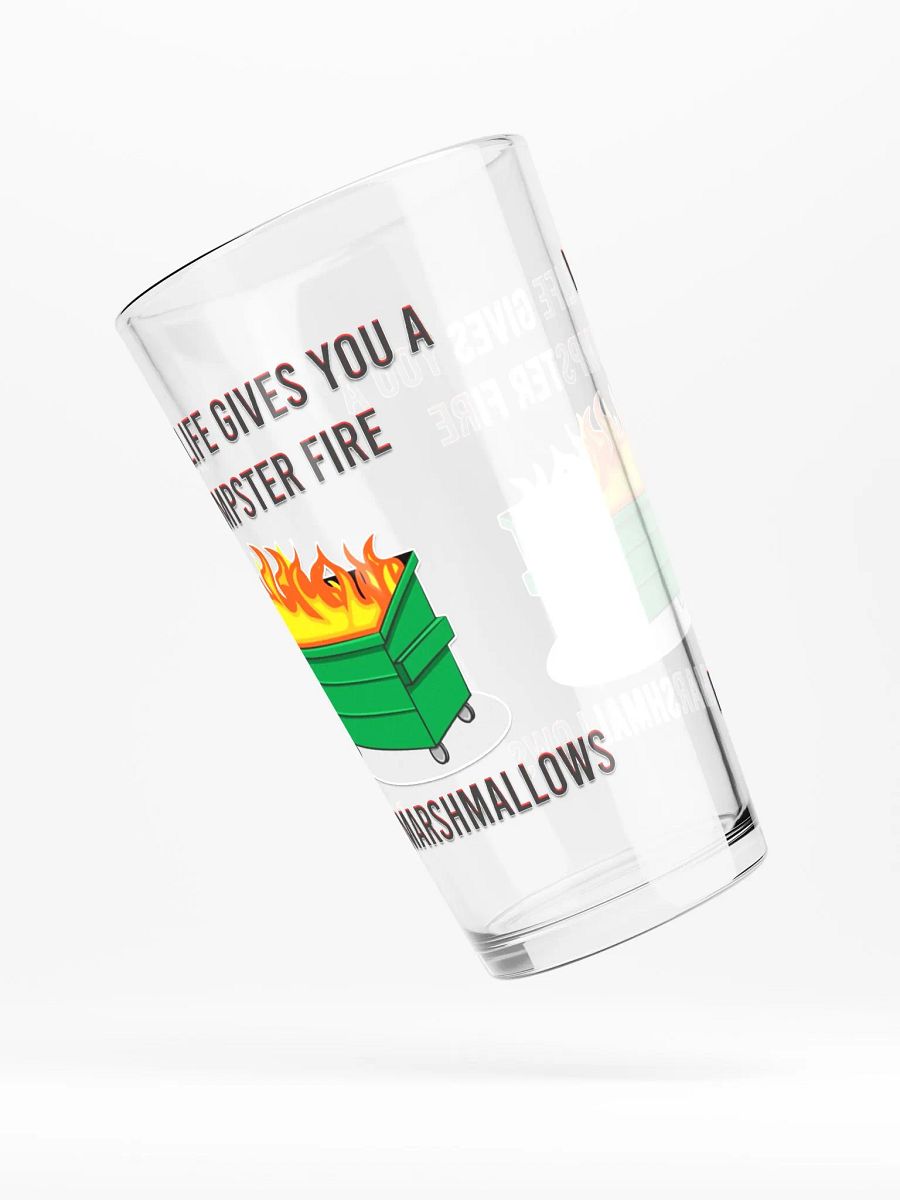 Dumpster Fire - Pint Glass product image (4)
