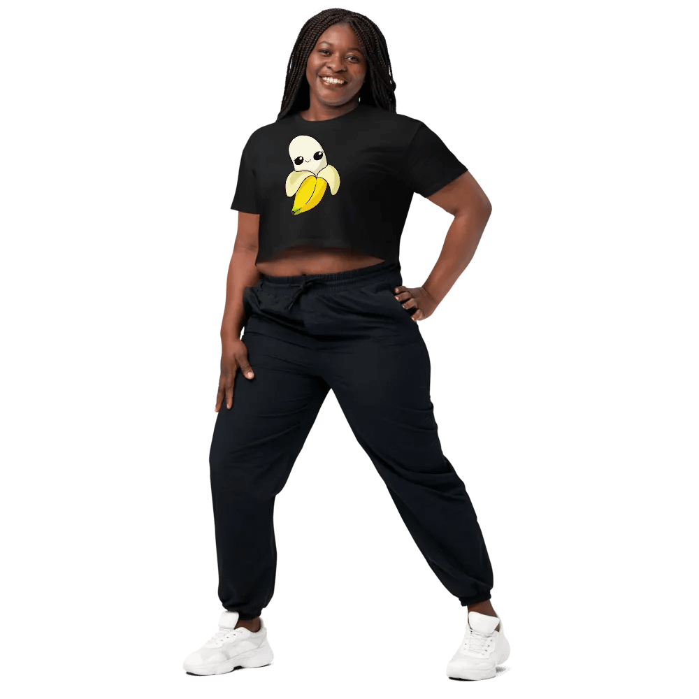 Peel Me Up Banana Women's Crop Top product image (10)