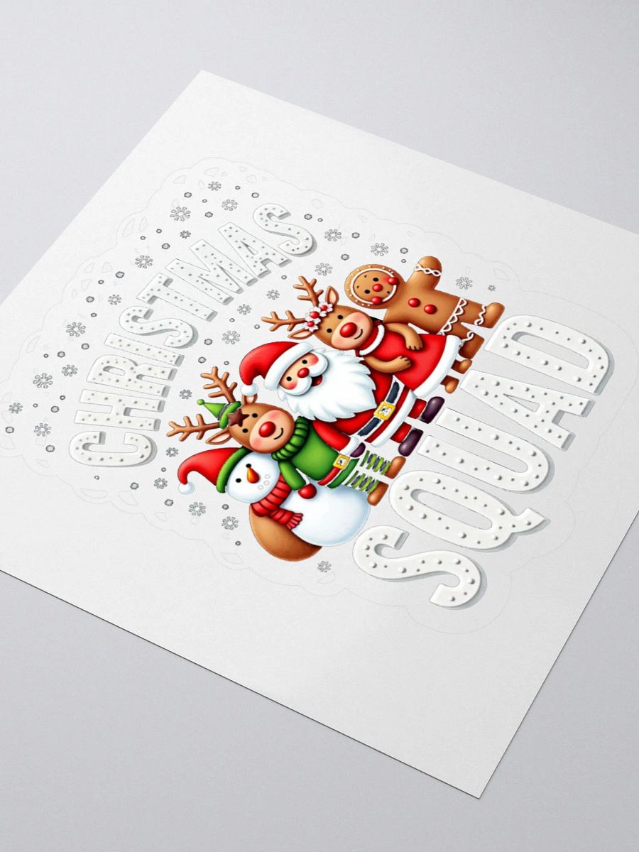 Christmas Squad Kiss Cut Stickers product image (16)