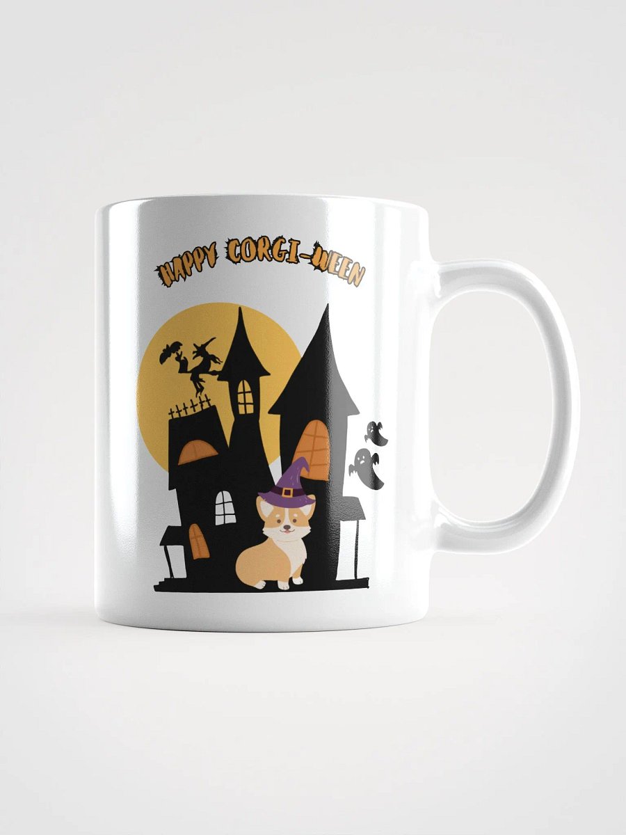 Happy Corgi-Ween Halloween Castle Mug product image (3)