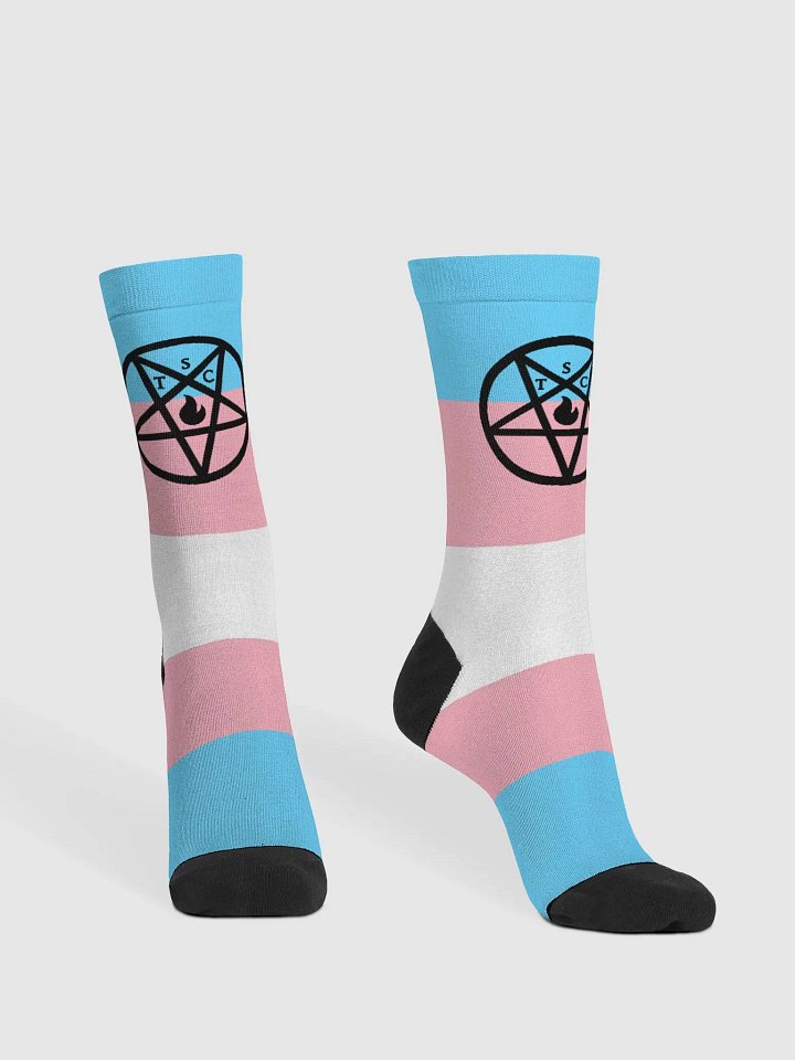 The Satanic Circle - Trans Socks product image (2)