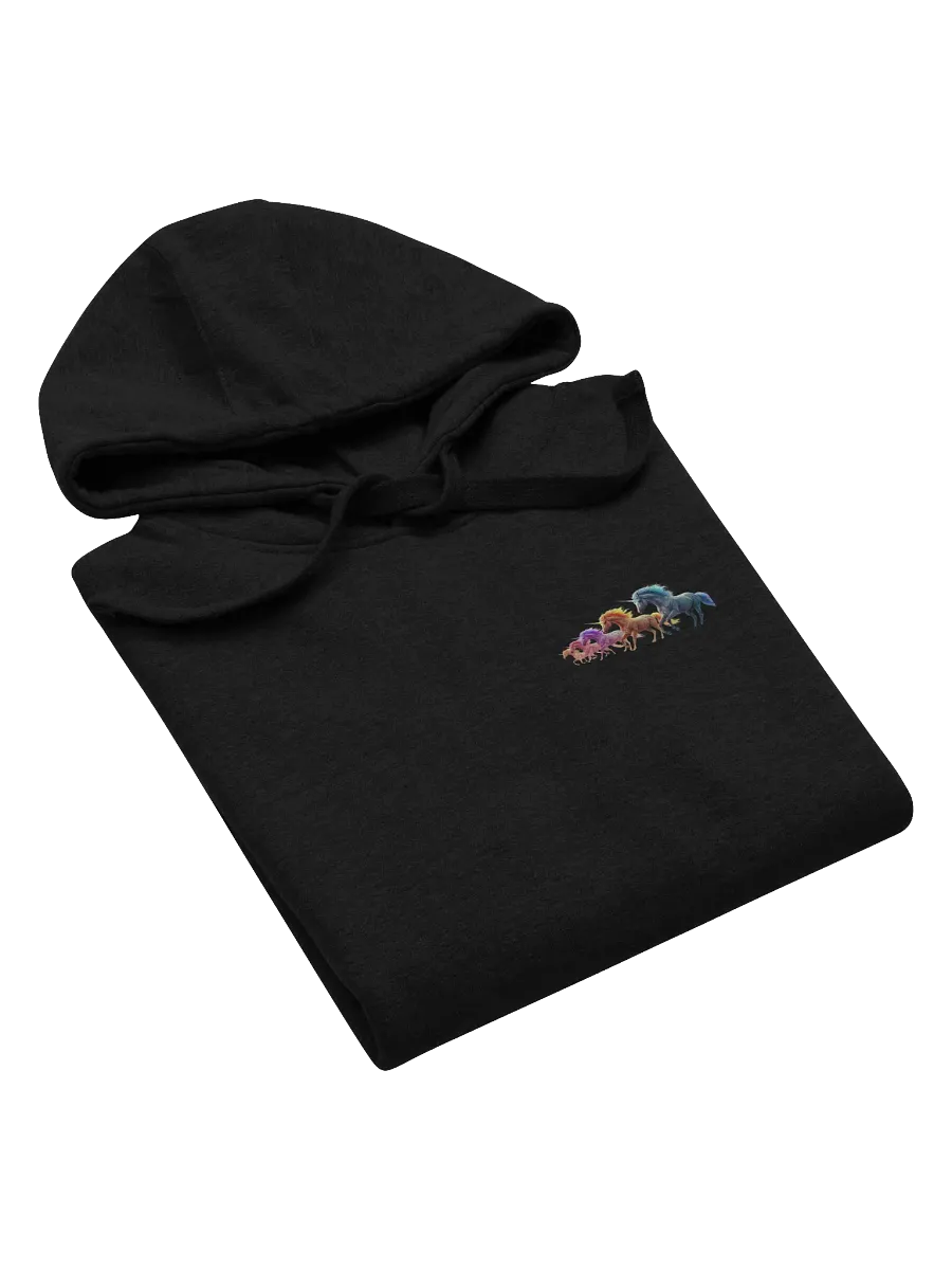 Vibrant Unicorn Hues Fantasy Hoodie product image (5)