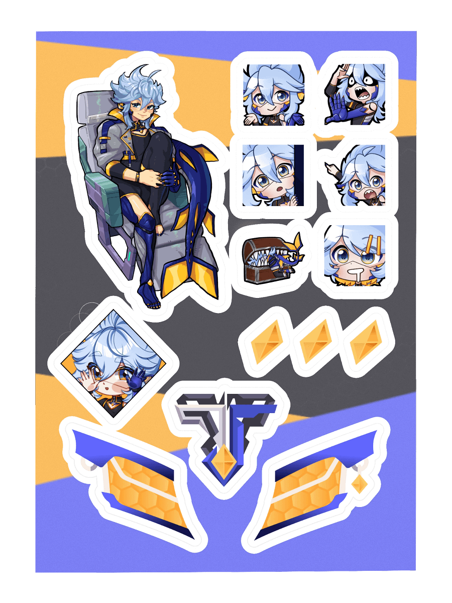 Vinyl Tuna Stickers product image (3)
