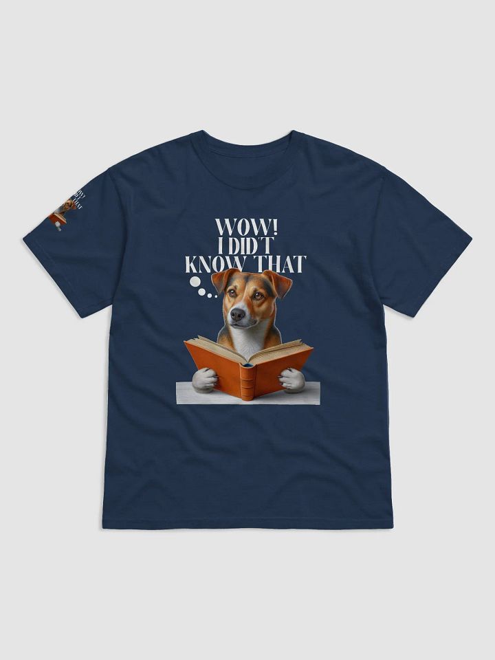 A dog is reading book and thinking product image (1)