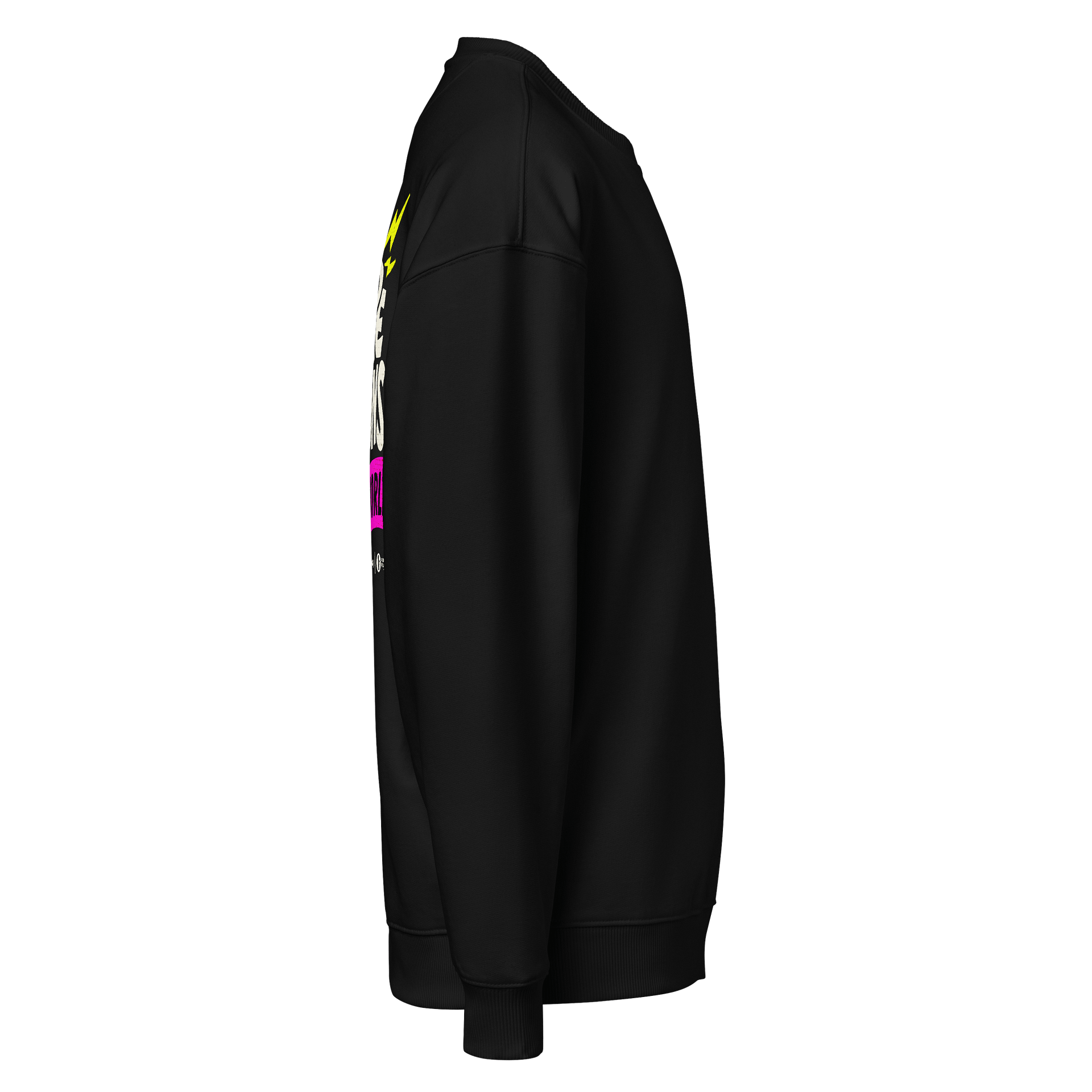 GOTS Certified (Global Organic Textile Standard) Crewneck: Dark Mode product image (5)