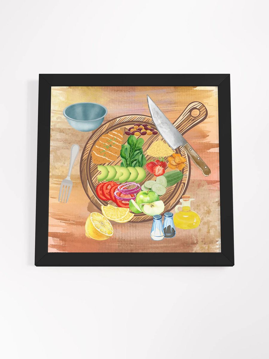 Salad Fixings Framed Poster product image (11)