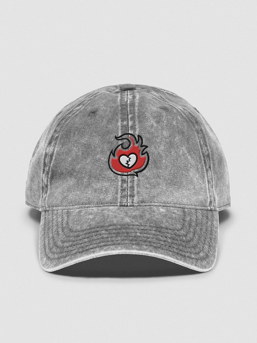 Heartbreaker Flame // Vintage Wash Grey Hat product image (1)