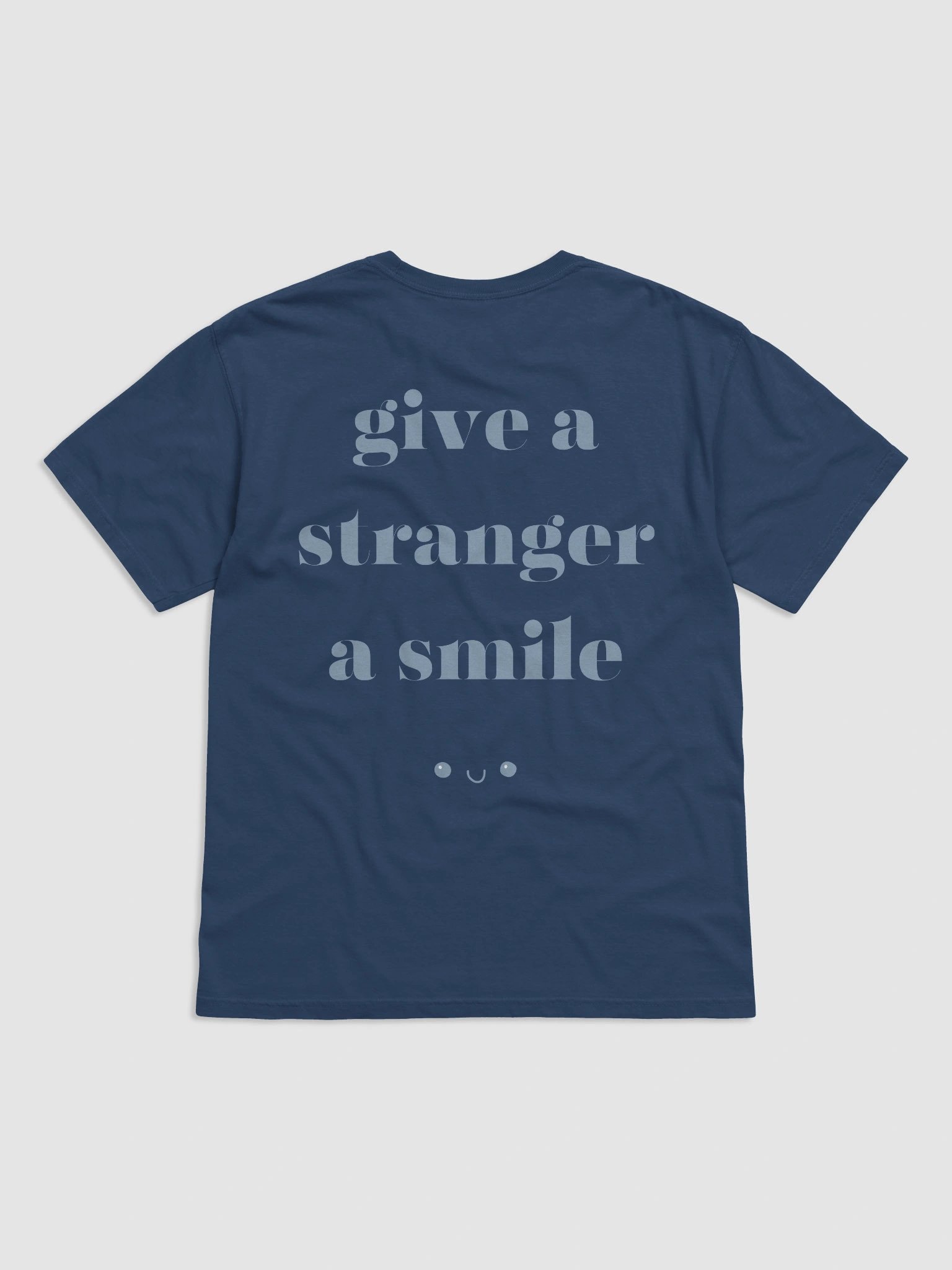 Give a Stranger a Smile Navy Tee product image (4)