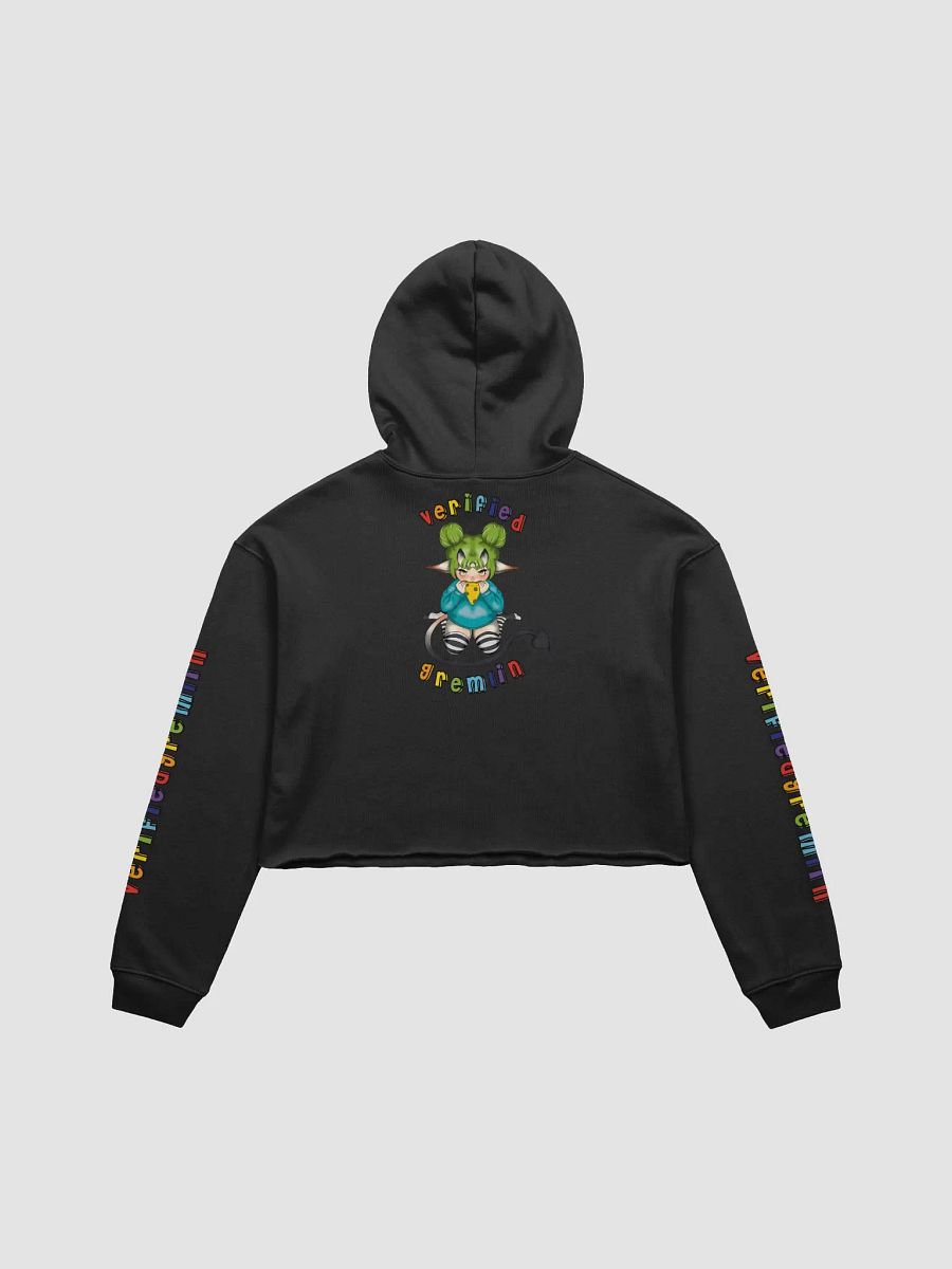 Verified Gremlin Crop Hoodie product image (7)