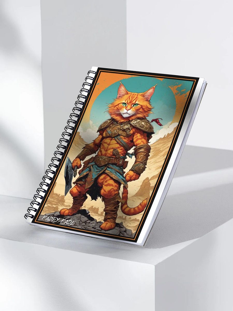 Barbarian Orange Cats Notebook product image (3)