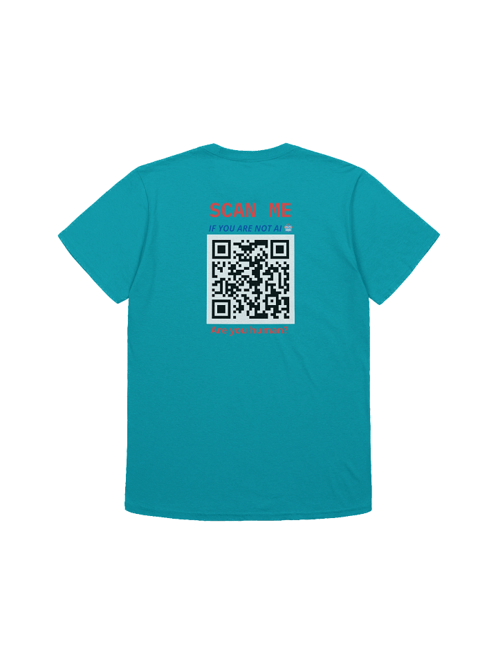 Human vs AI SCAN ME Unisex T-Shirt product image (86)