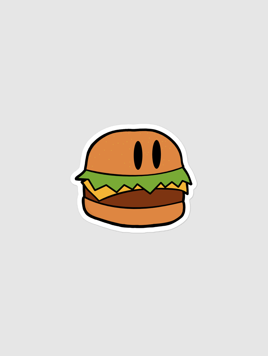 Chsbrgr kiss-cut stickers product image (1)