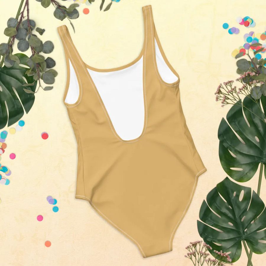 IDFK One Piece Tan Swimsuit product image (11)
