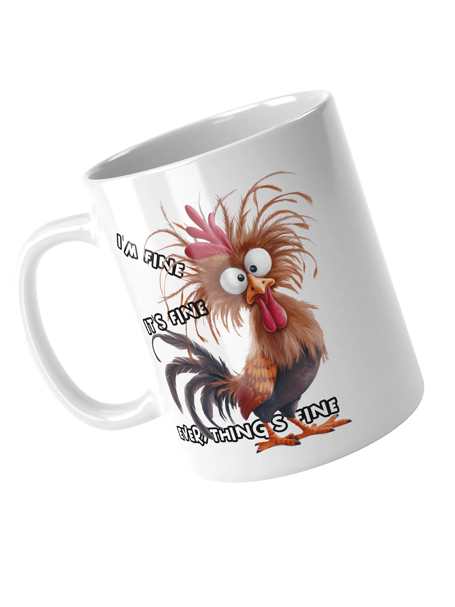 It's Fine Crazy Rooster Mug product image (3)