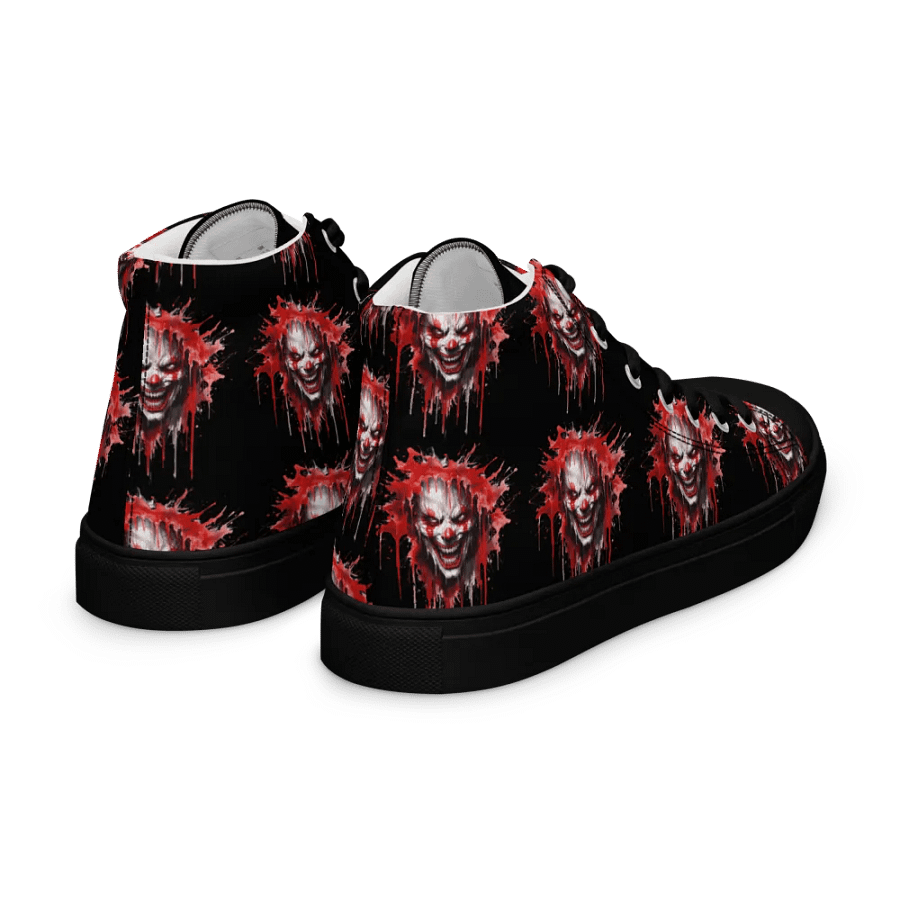 Sinister Clown Scream Men's High Tops product image (11)