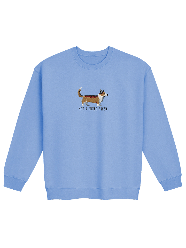 Not a Mixed Breed Sweatshirt (Embroidered) of a Cardigan Welsh Corgi(Sable) product image (9)