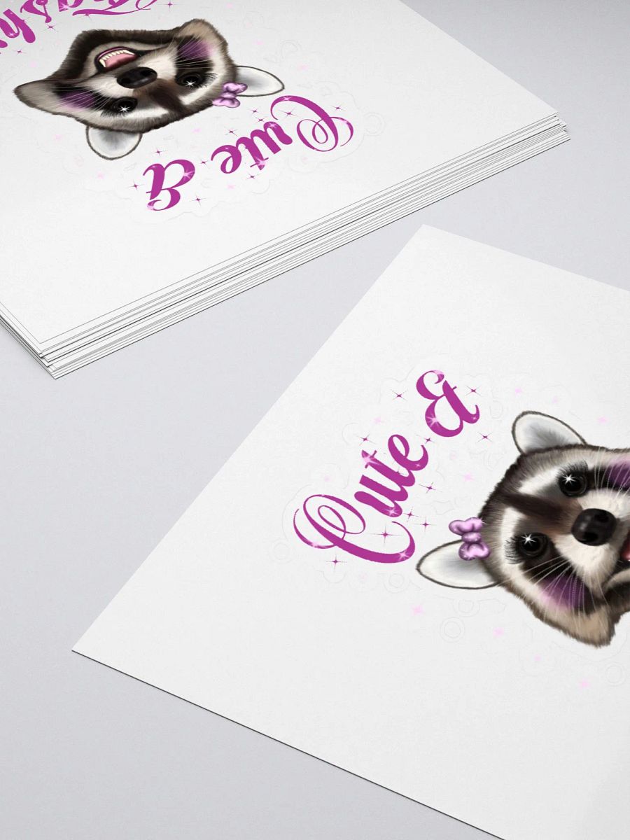 Cute & Trashy Sticker product image (10)