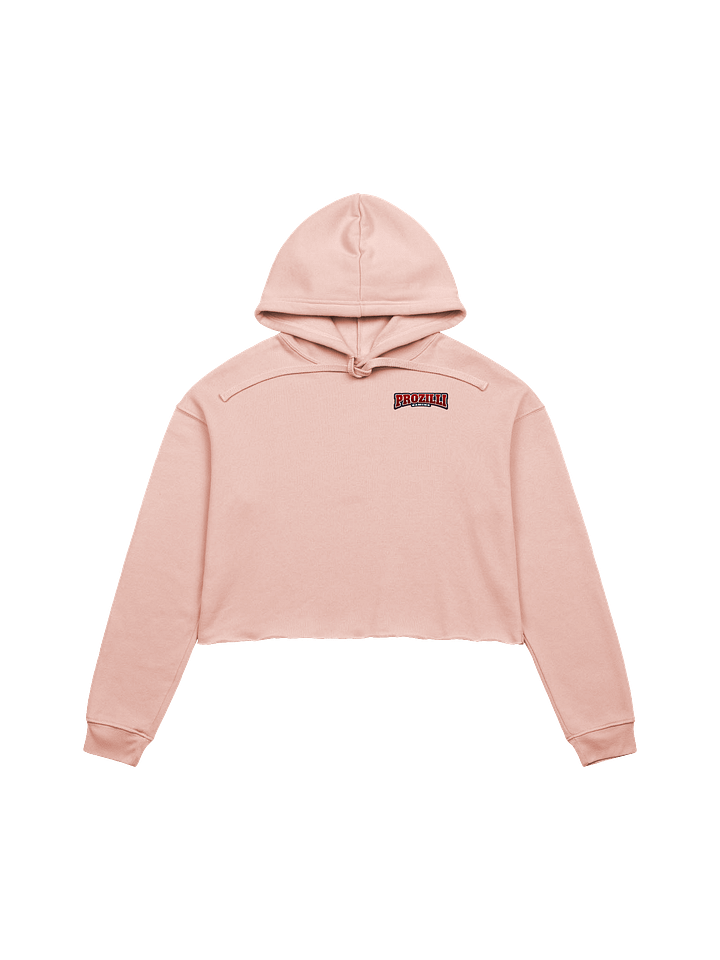 Prozilli Gaming Women's Fleece Crop Hoodie – Cozy & Stylish Gamer Apparel product image (1)
