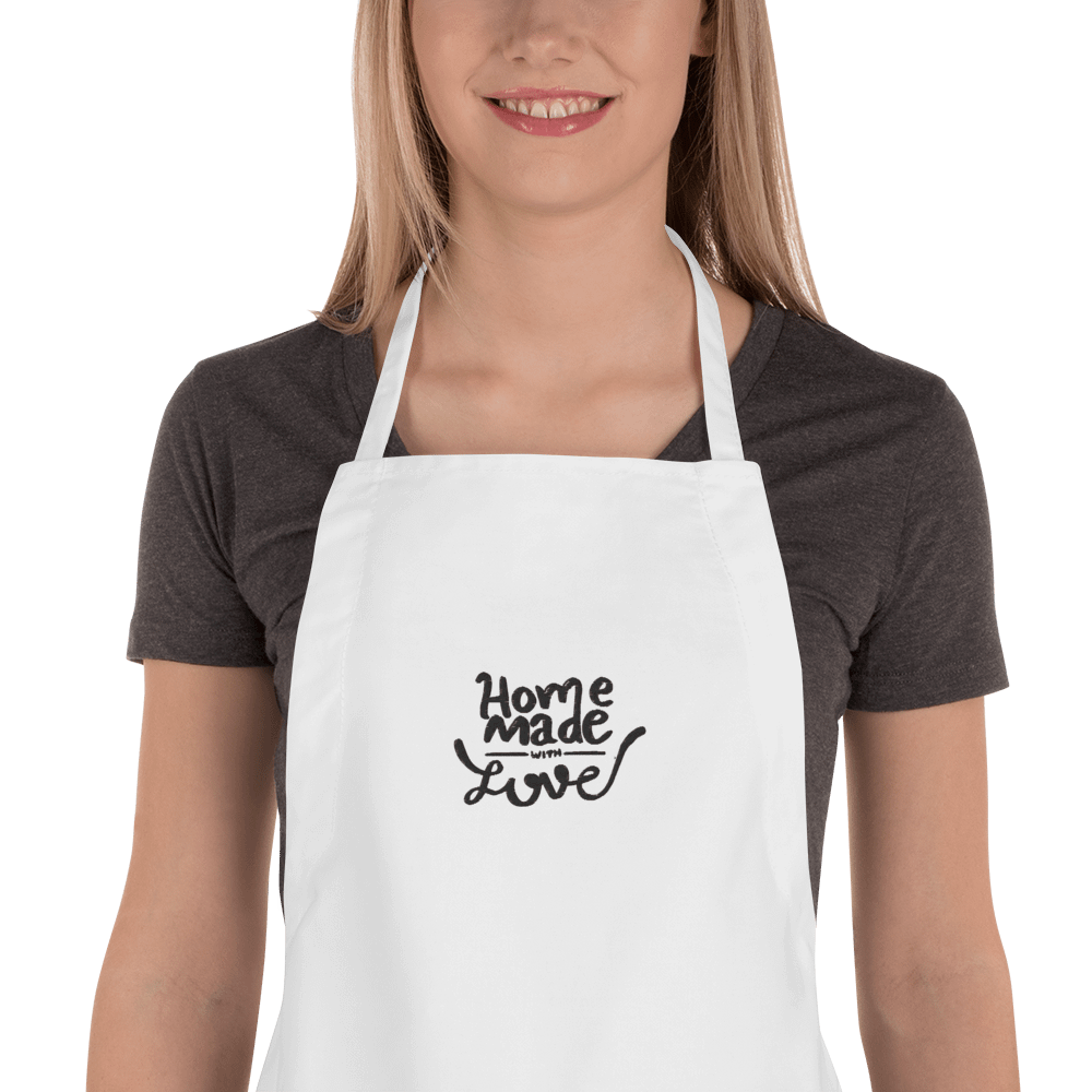 Home Made With Love Embroidered Apron product image (1)