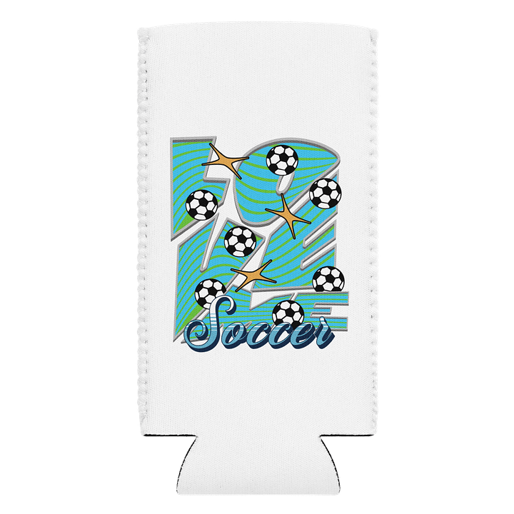 Love Me Soccer Can Cooler product image (2)