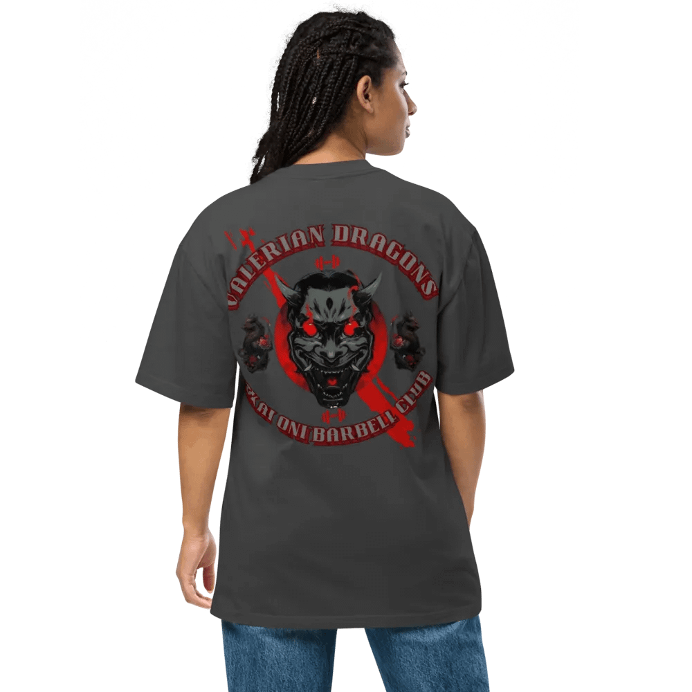 ONI BARBELL CLUB OVERSIZED TEE product image (16)