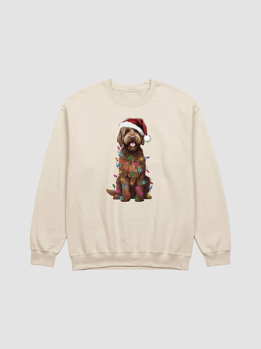 Funny Labradoodle(Brown) Christmas Sweatshirt for Doodle Paw-rents product image (18)