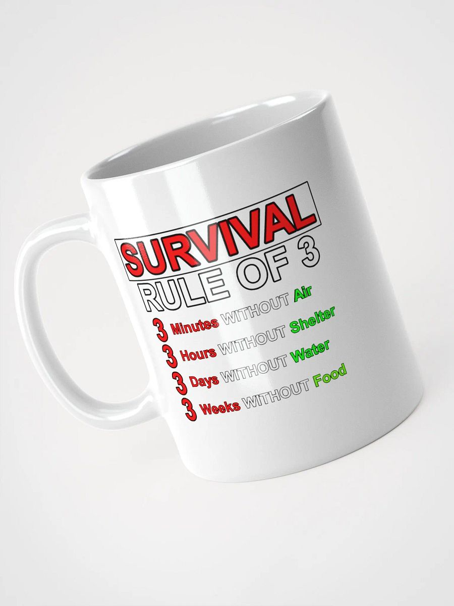 Survival Rule of 3 Mug product image (9)