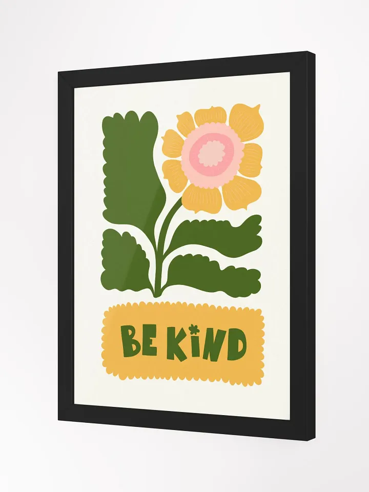 Be Kind - Framed Poster product image (2)