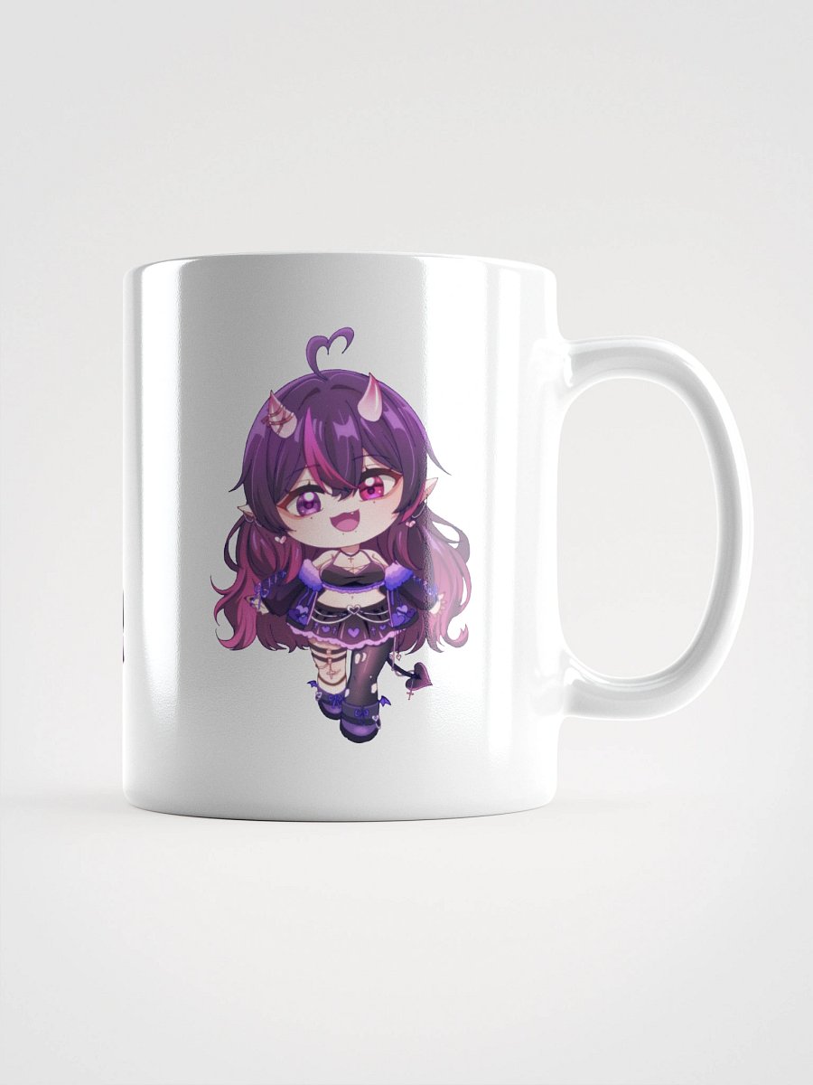 Chibi Horned Duo White Glossy Mug product image (1)
