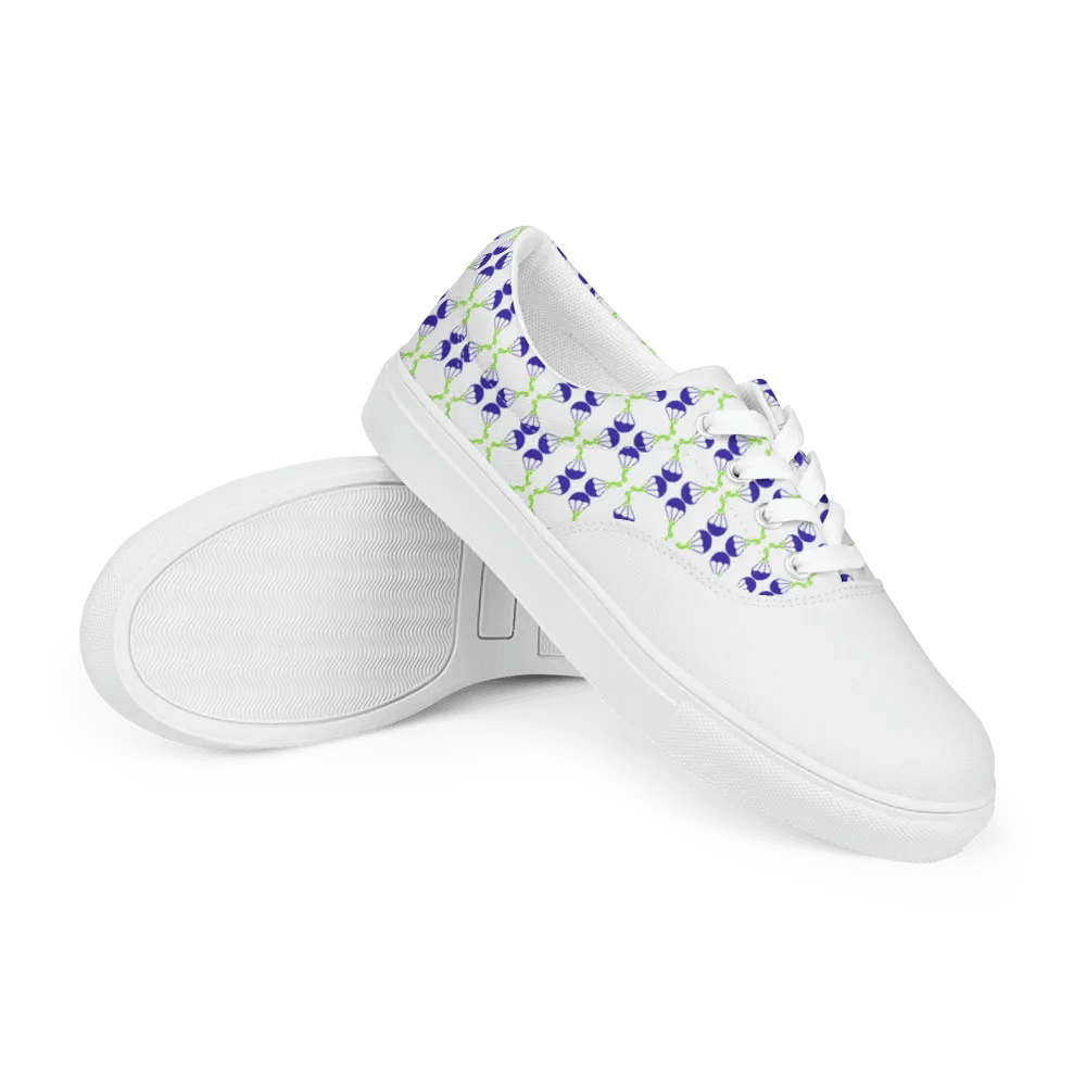 Women's Parachute Pattern Canvas Lace-Ups product image (12)
