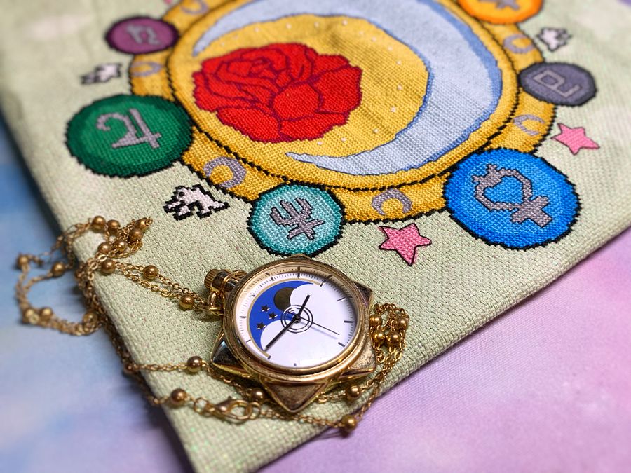 Lunar Princess - Digital Cross Stitch Pattern product image (4)