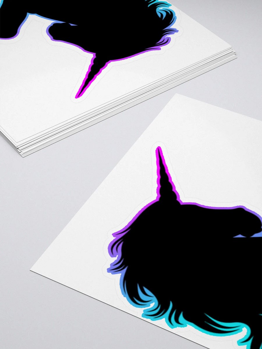 KindOfSmallish Unicorn Kiss Cut Stickers product image (10)