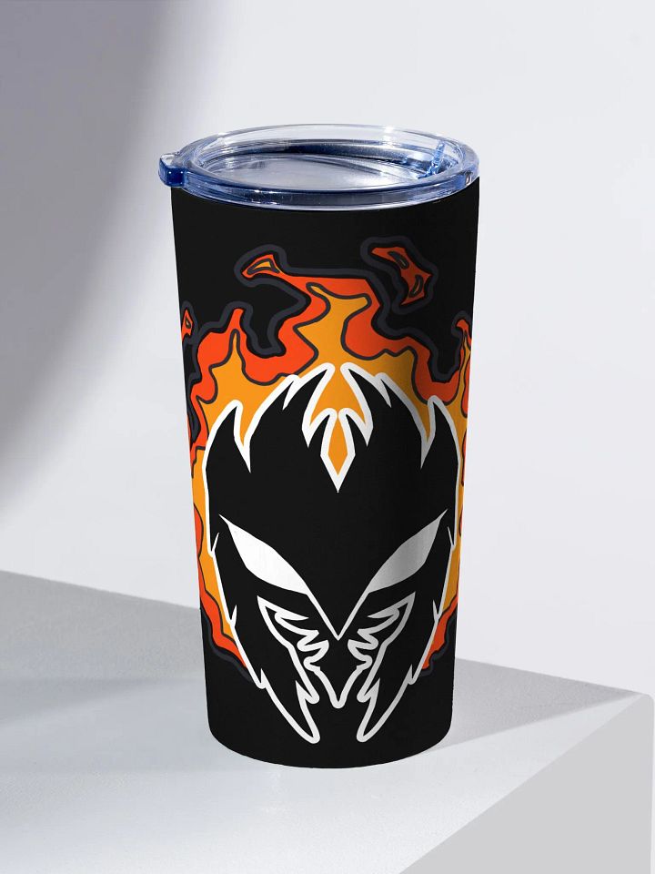Mask Icon v2 (Black) 20z Stainless Steel Tumbler (Black) product image (1)