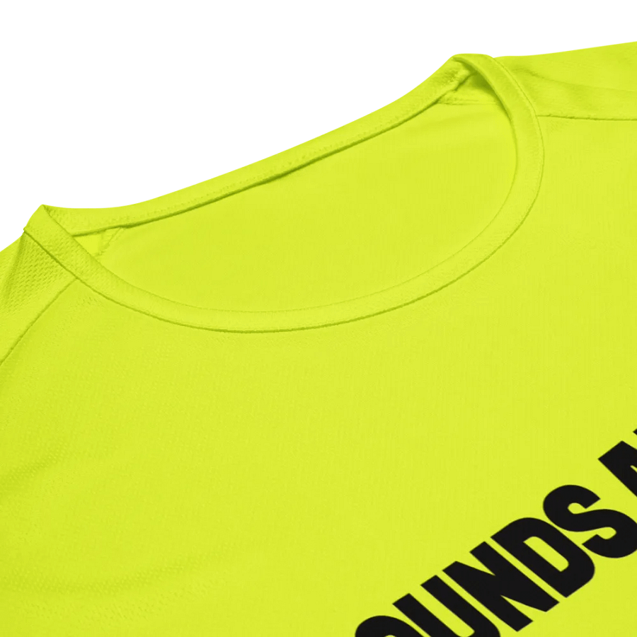 POUNDS AROUND YELLOW AND BLACK SPORTS SHIRT product image (8)
