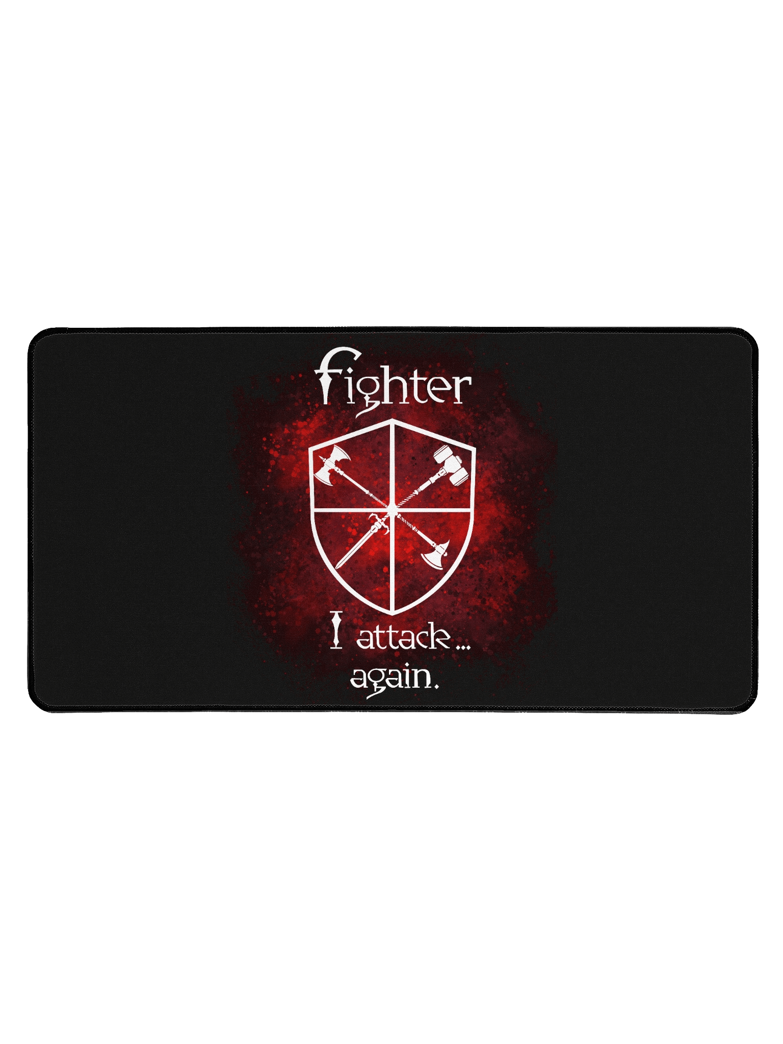 DnD - Fighter Desk mat product image (1)