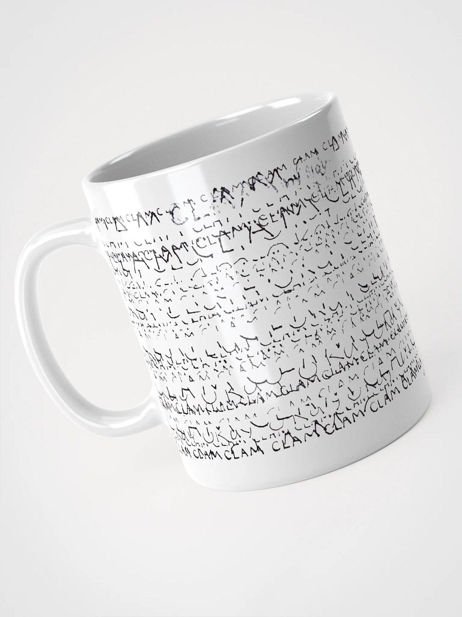 Clam White Glossy Mug product image (3)
