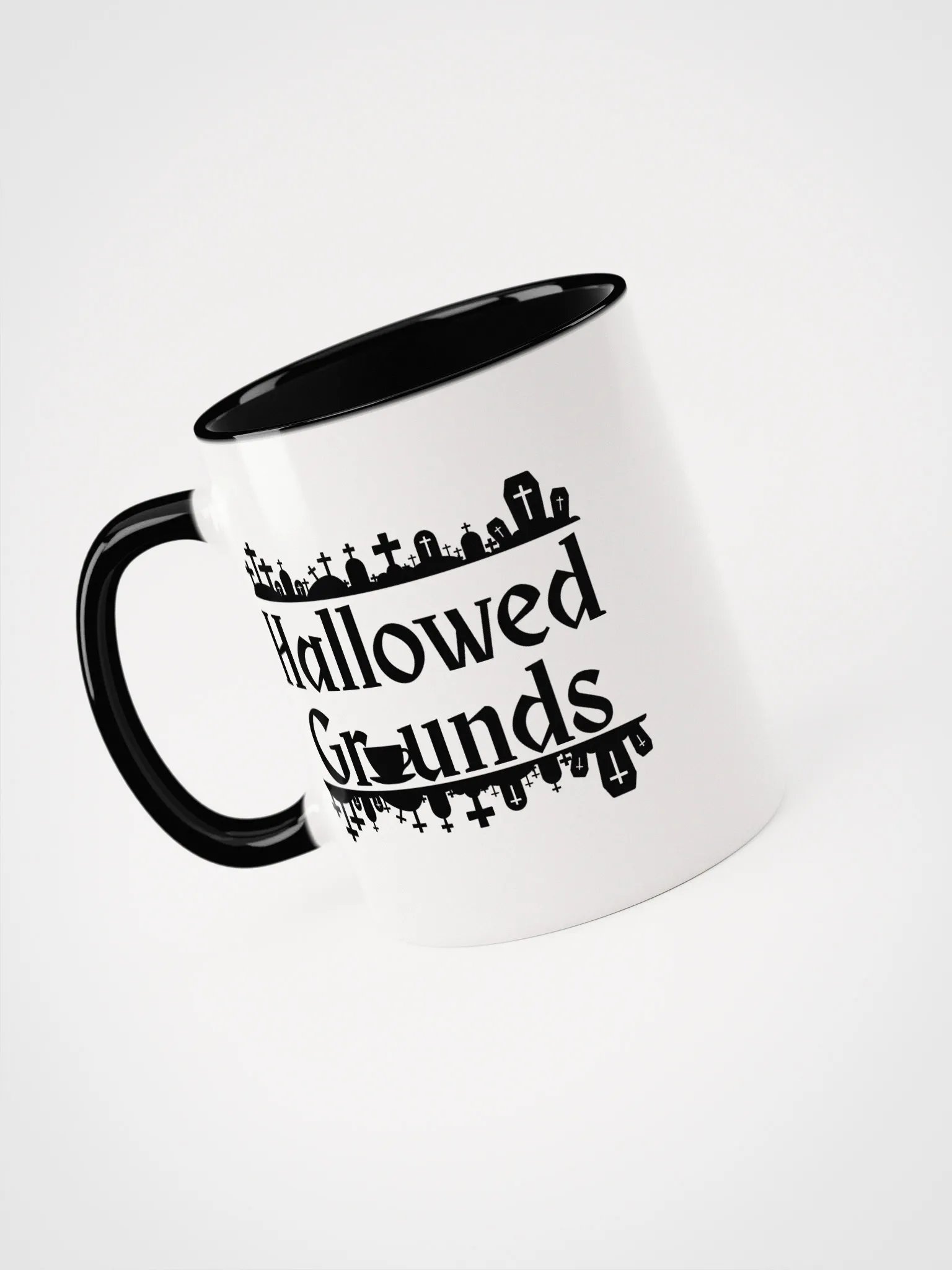Hallowed Grounds White Mug product image (32)