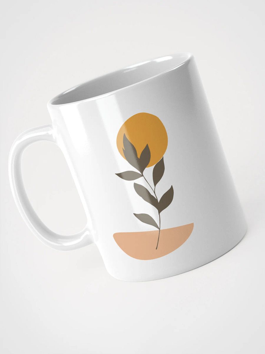 Abstract Sunrise Botanical Mug product image (5)