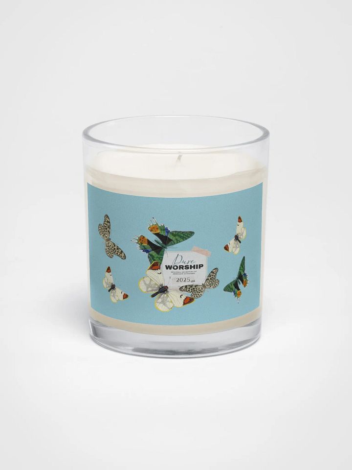 2025 "Pure Worship" Butterfly Collage Soy Wax Candle product image (1)