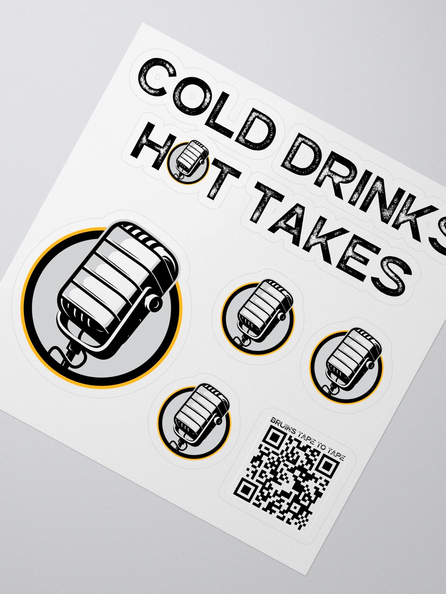 Cold Drinks, Hot Takes Sticker Pack product image (2)