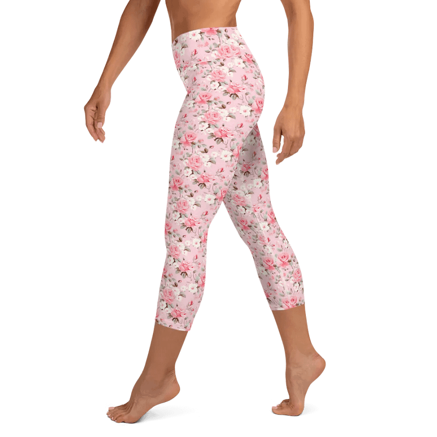 Cherry Blossoms Bliss Capri Leggings product image (10)
