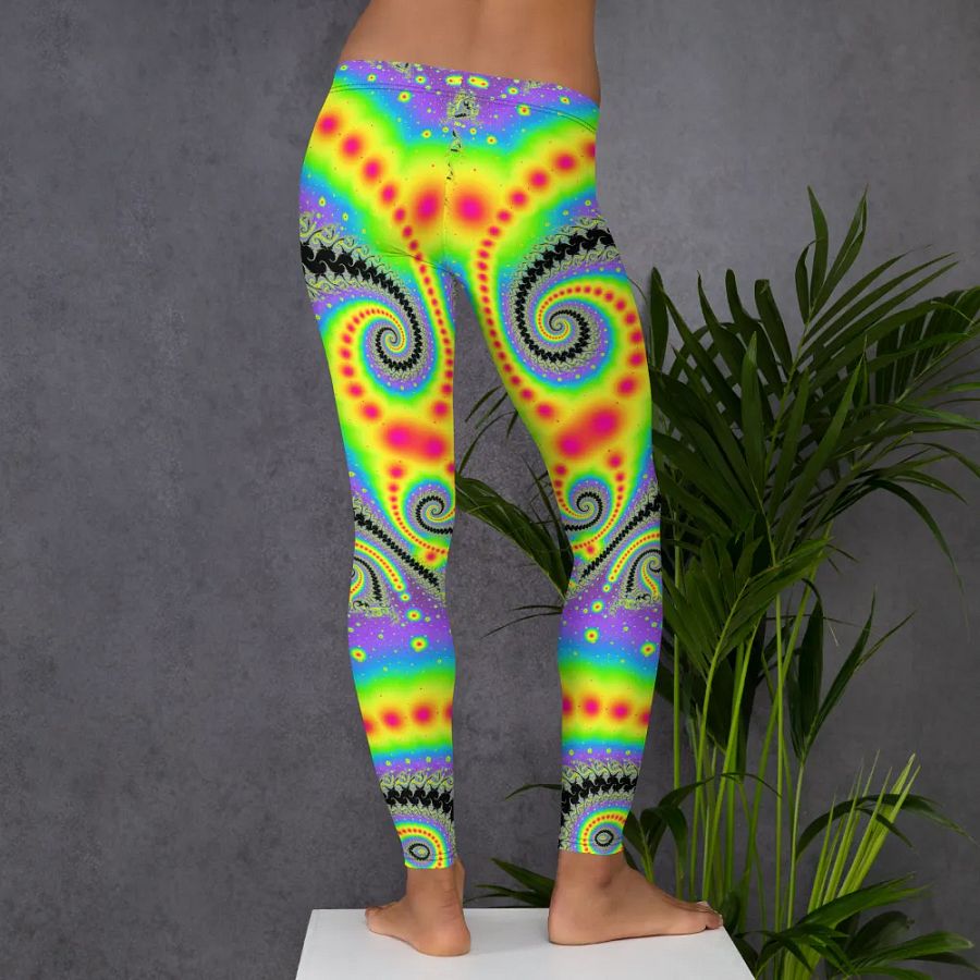 Fractal Leggings - Fluorescent Nebula product image (9)