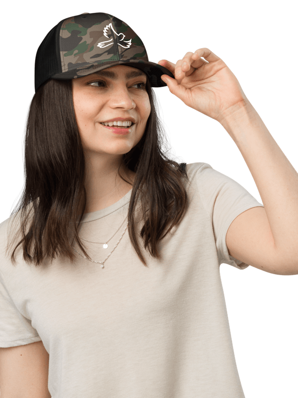 Otto Cap Camouflage Trucker Hat product image (8)