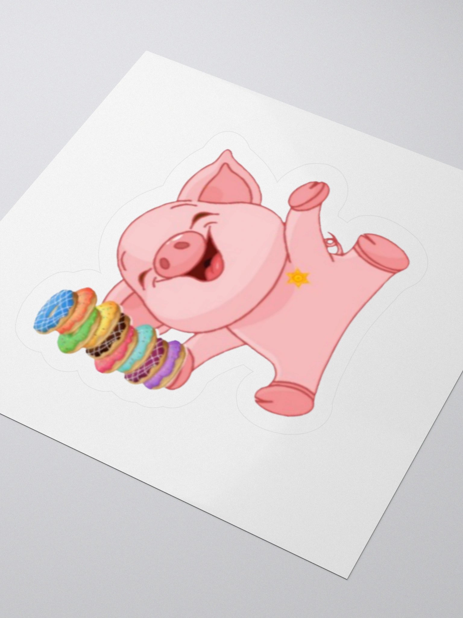 SGT. Oinkers Sticker product image (8)