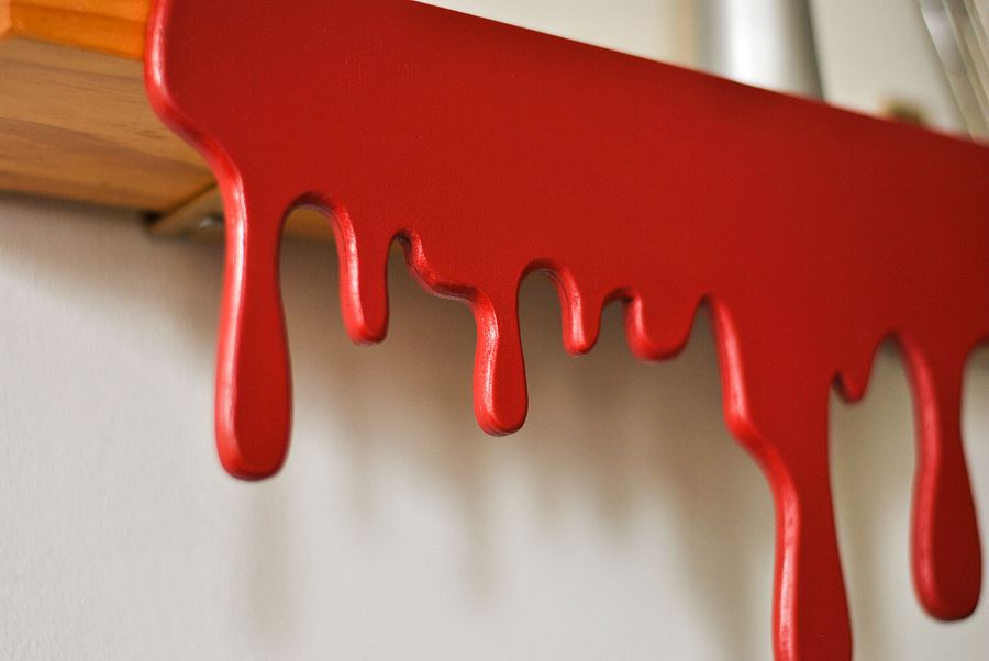 Blood Drip Shelf Sitter for Bookshelf or Mantel product image (3)