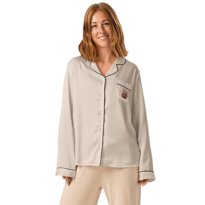 Chic Comfort: Women's Silky Pajama Top product image (1)