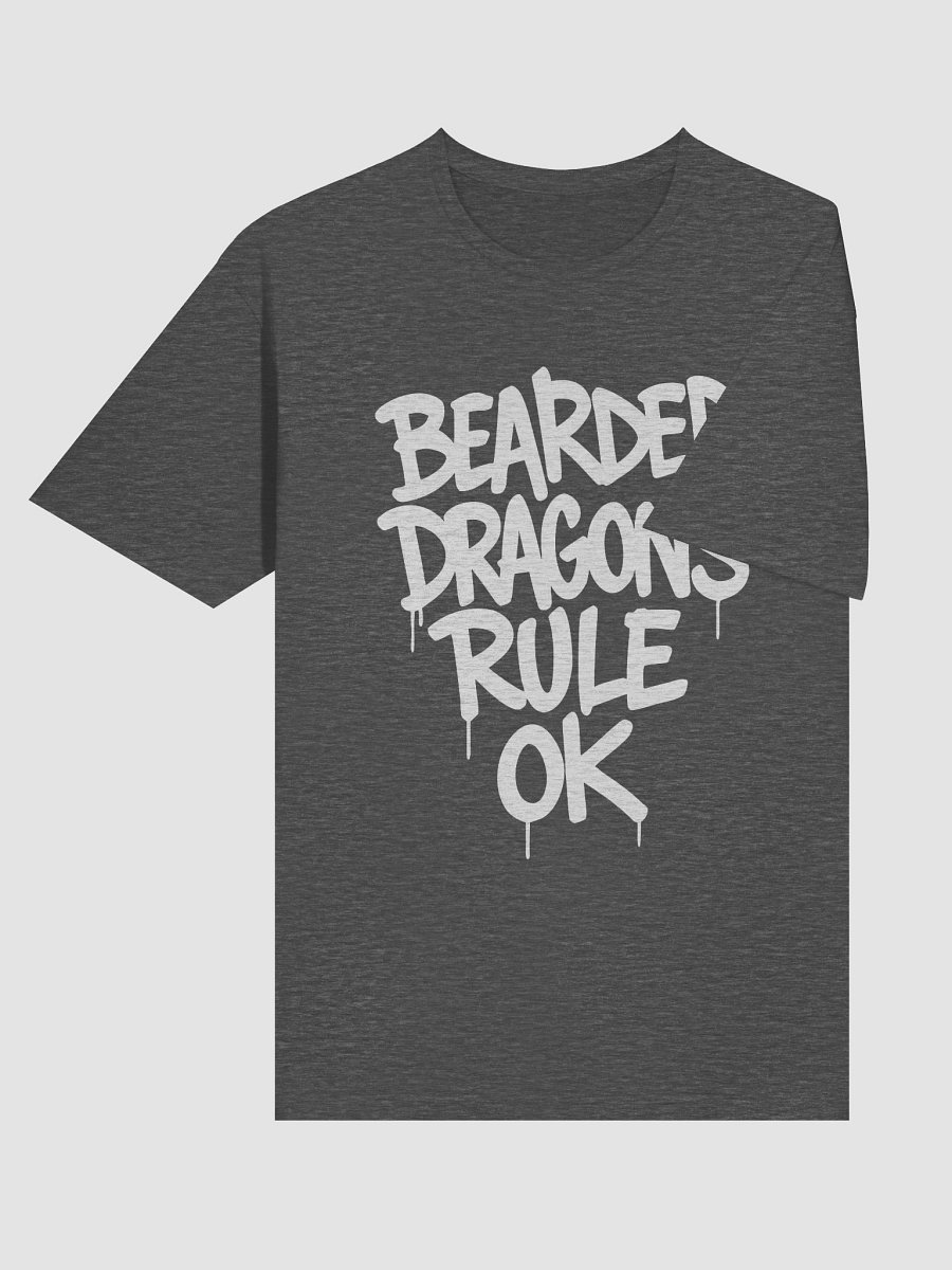 Graffiti-Style “Bearded Dragons Rule OK” Tee – Funny Reptile Lover Gift product image (62)