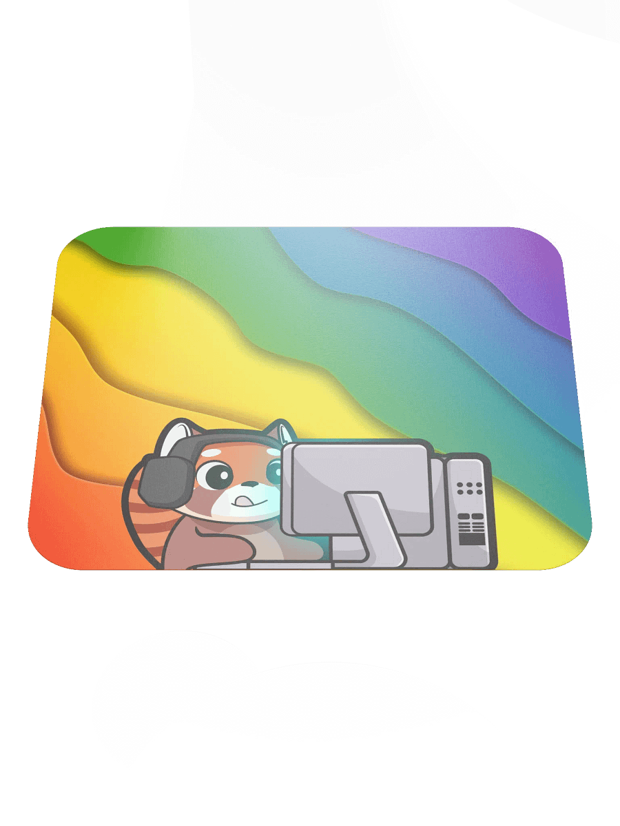 Gaming Bear Mouse Pad (Colour) - 8.7" x 7.1" product image (2)